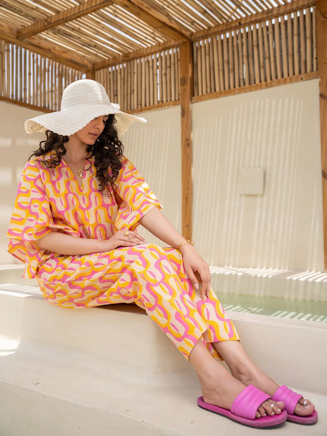 Abstract Lemon Candy Bust Co-Ord Set - Image 18