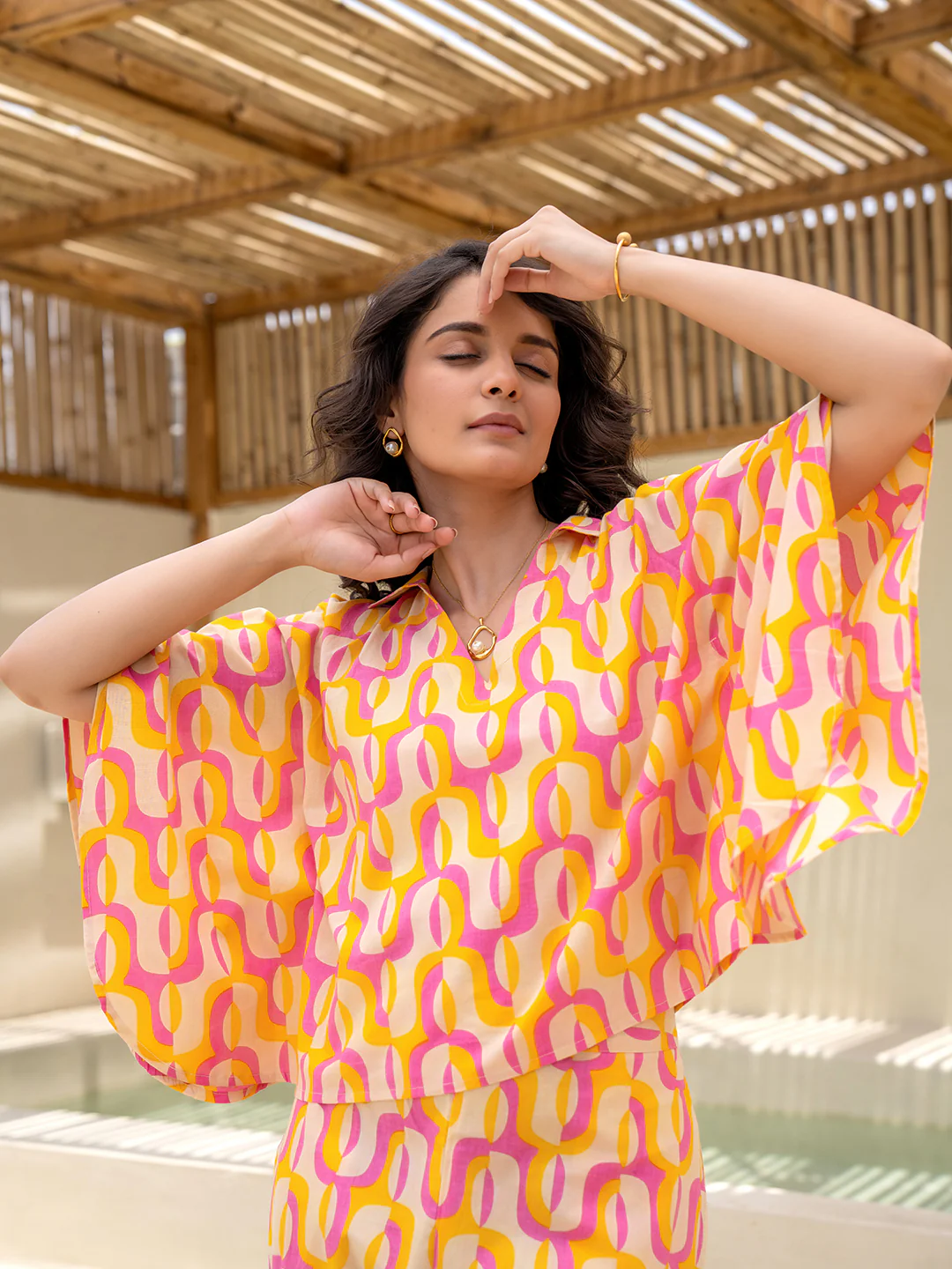Abstract Lemon Candy Bust Co-Ord Set - Image 19
